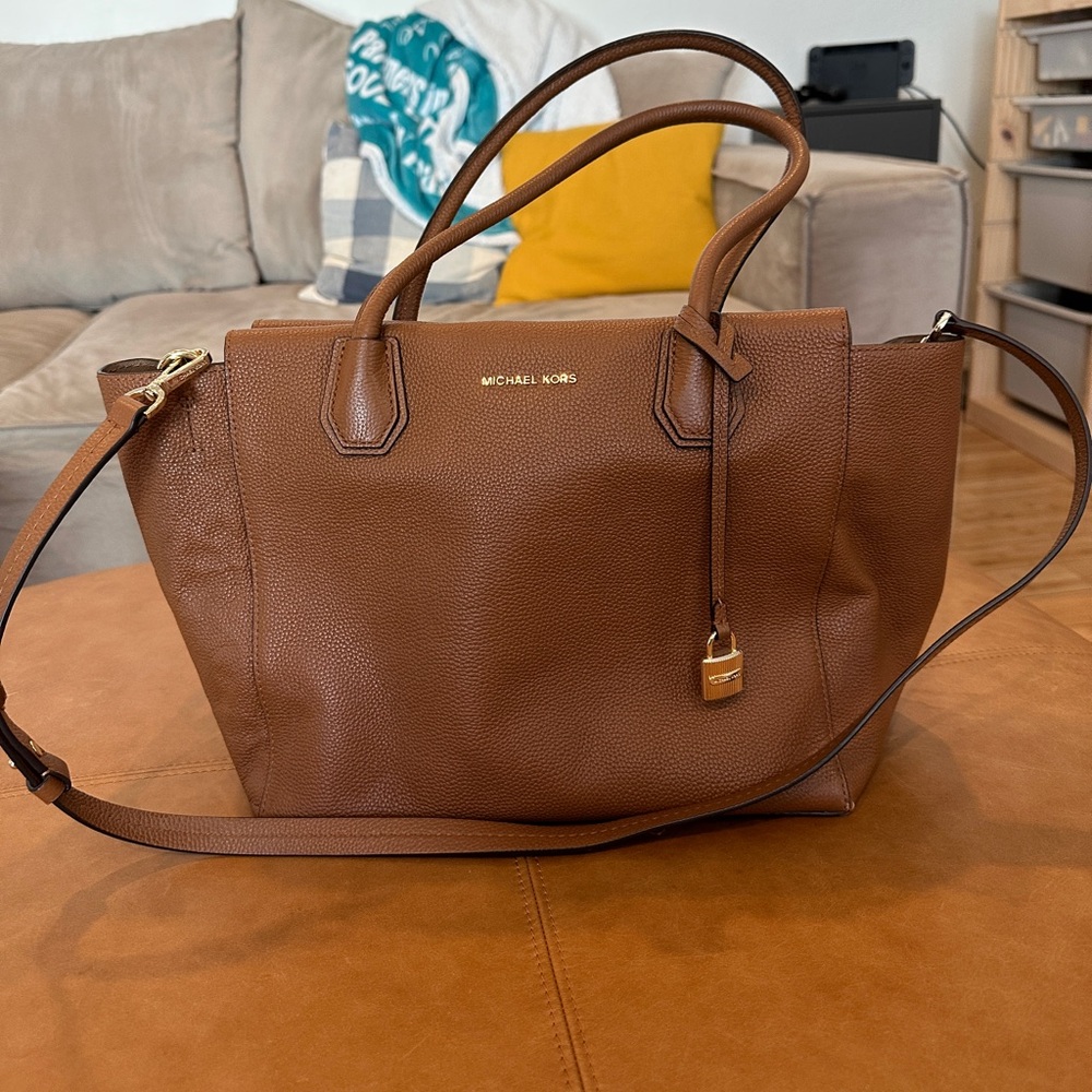 Brown Michael Kors handbag
